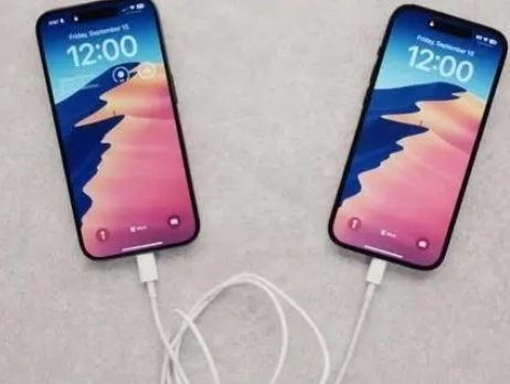 苏州苹果15维修店分享iPhone15可以给安卓充电吗 